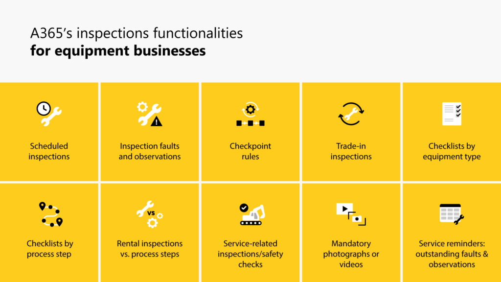 From checkpoints to transformation: A dive into equipment inspection processes with A365 2