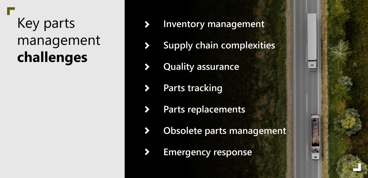 From inefficient handling to streamlined workflows: 7 key benefits of effective parts management in the trucks & buses industry 2